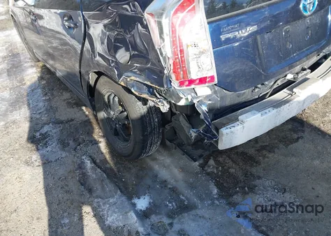 2012 Toyota Prius Four z USA, uszkodzony, nr VIN JTDKN3DU5C1501697